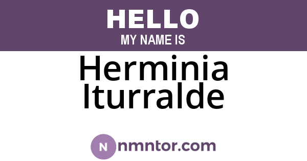 Herminia Iturralde