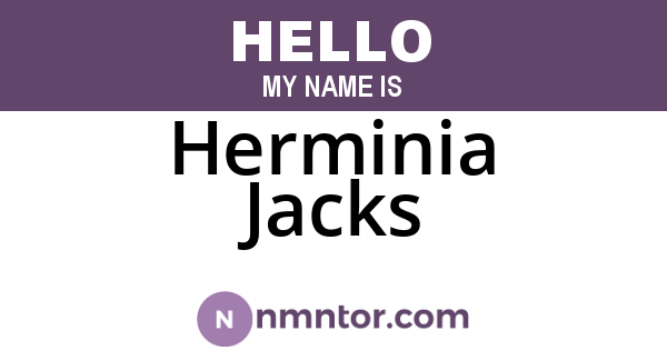 Herminia Jacks