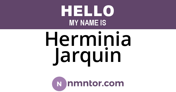 Herminia Jarquin