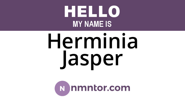 Herminia Jasper