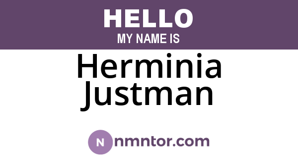 Herminia Justman