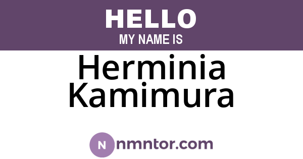 Herminia Kamimura