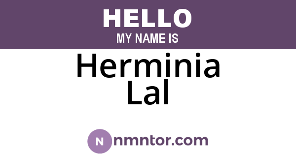Herminia Lal