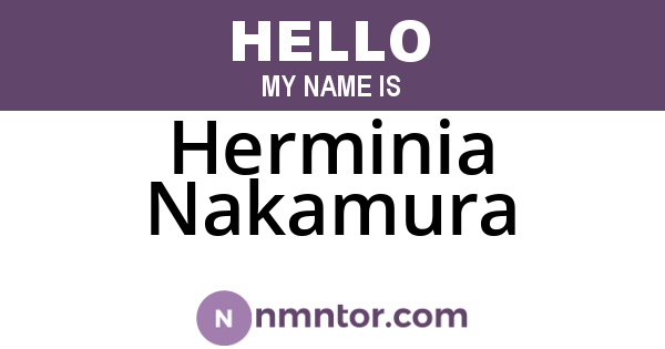 Herminia Nakamura