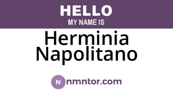 Herminia Napolitano