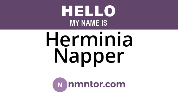 Herminia Napper
