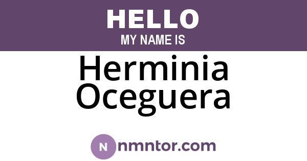 Herminia Oceguera