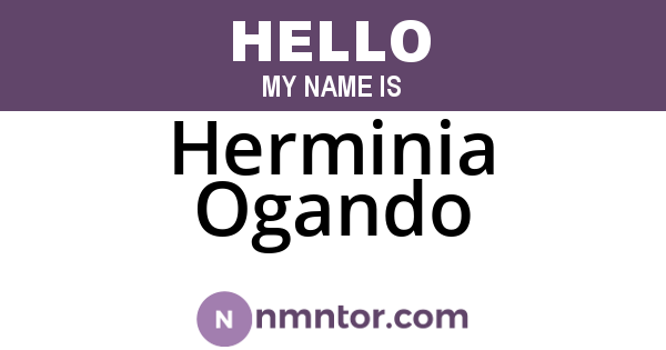 Herminia Ogando