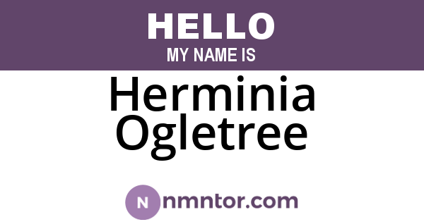 Herminia Ogletree