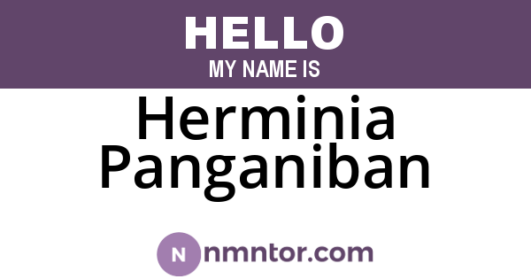 Herminia Panganiban