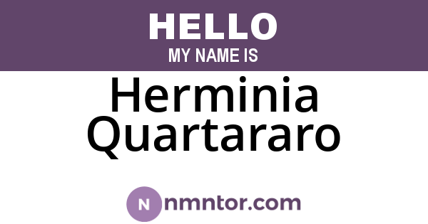 Herminia Quartararo