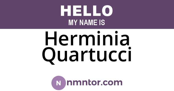 Herminia Quartucci