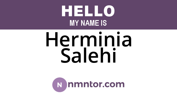 Herminia Salehi