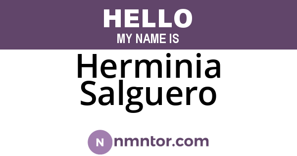 Herminia Salguero