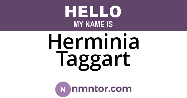 Herminia Taggart