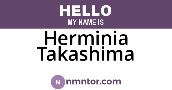 Herminia Takashima