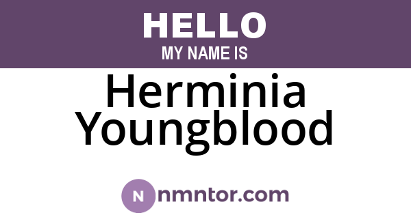 Herminia Youngblood