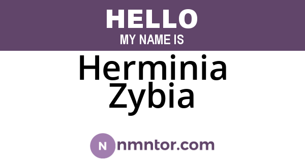 Herminia Zybia