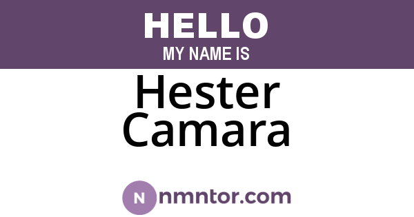Hester Camara