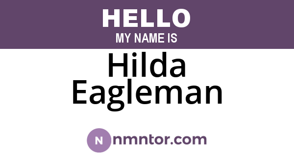 Hilda Eagleman