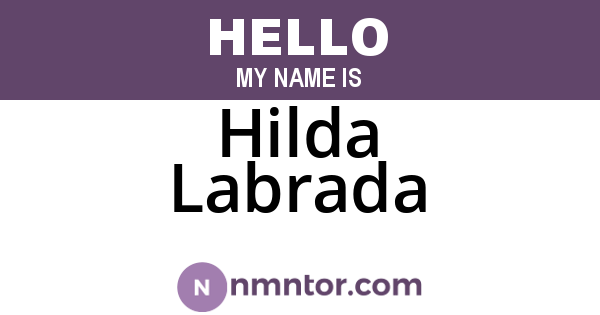 Hilda Labrada