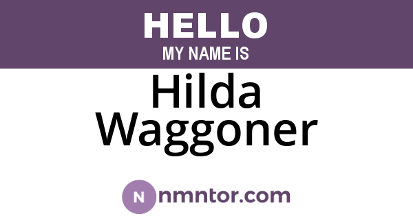 Hilda Waggoner