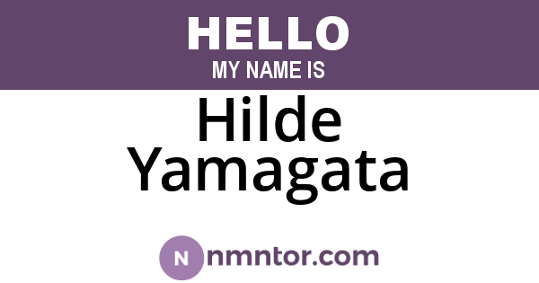 Hilde Yamagata