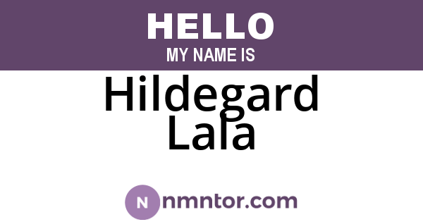 Hildegard Lala