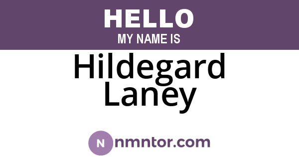 Hildegard Laney