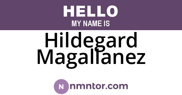 Hildegard Magallanez
