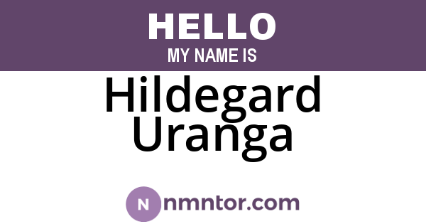 Hildegard Uranga