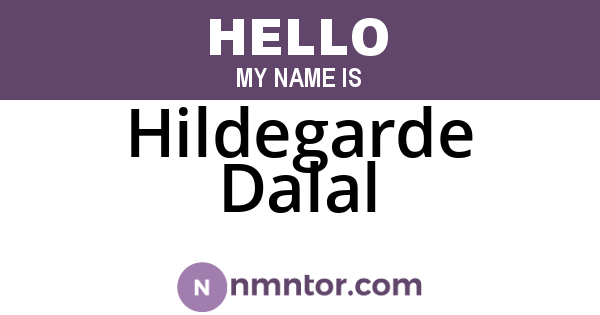 Hildegarde Dalal