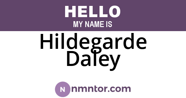 Hildegarde Daley