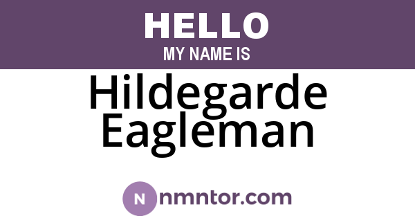 Hildegarde Eagleman