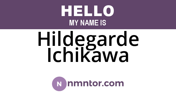 Hildegarde Ichikawa