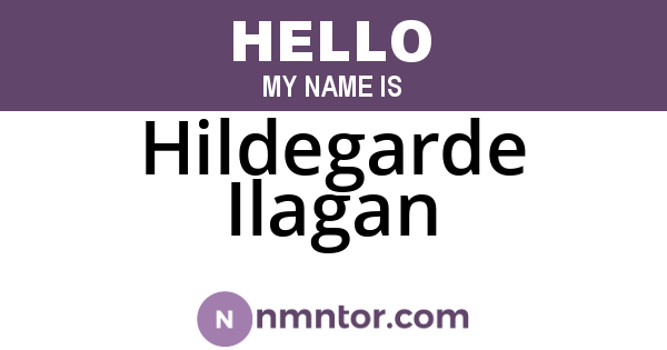 Hildegarde Ilagan