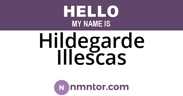 Hildegarde Illescas