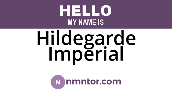 Hildegarde Imperial