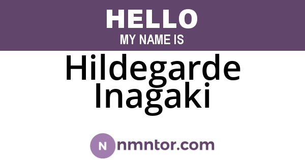 Hildegarde Inagaki