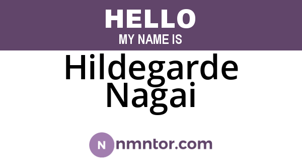 Hildegarde Nagai