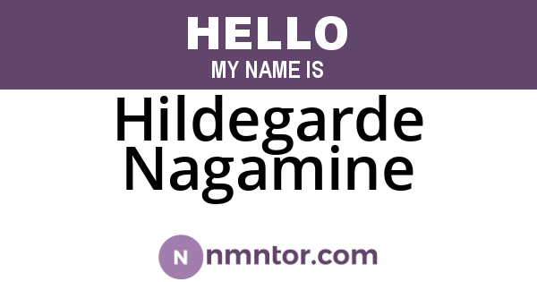 Hildegarde Nagamine