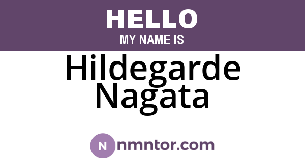 Hildegarde Nagata