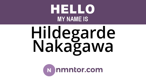 Hildegarde Nakagawa