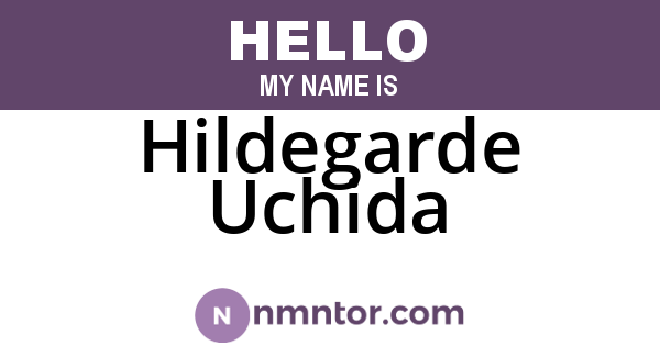 Hildegarde Uchida
