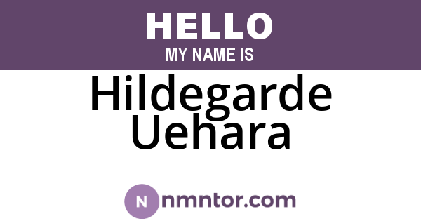 Hildegarde Uehara
