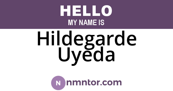Hildegarde Uyeda