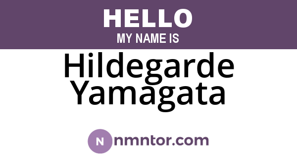 Hildegarde Yamagata
