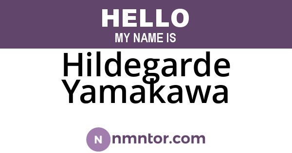 Hildegarde Yamakawa