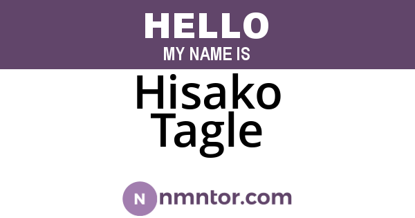 Hisako Tagle