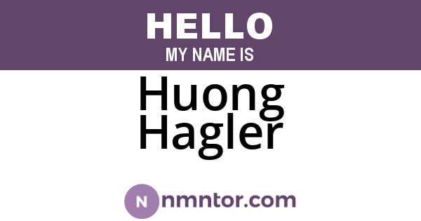 Huong Hagler